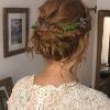 braided hair up